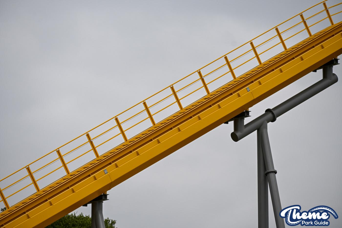 Serpent’s Curse Theming Installed as Construction Progresses at Paultons Park
