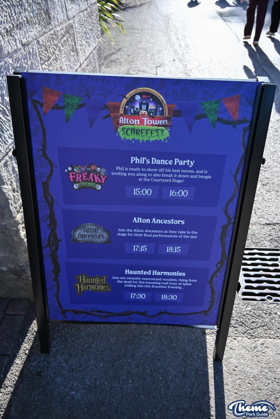 Alton Towers - Scarefest 2026