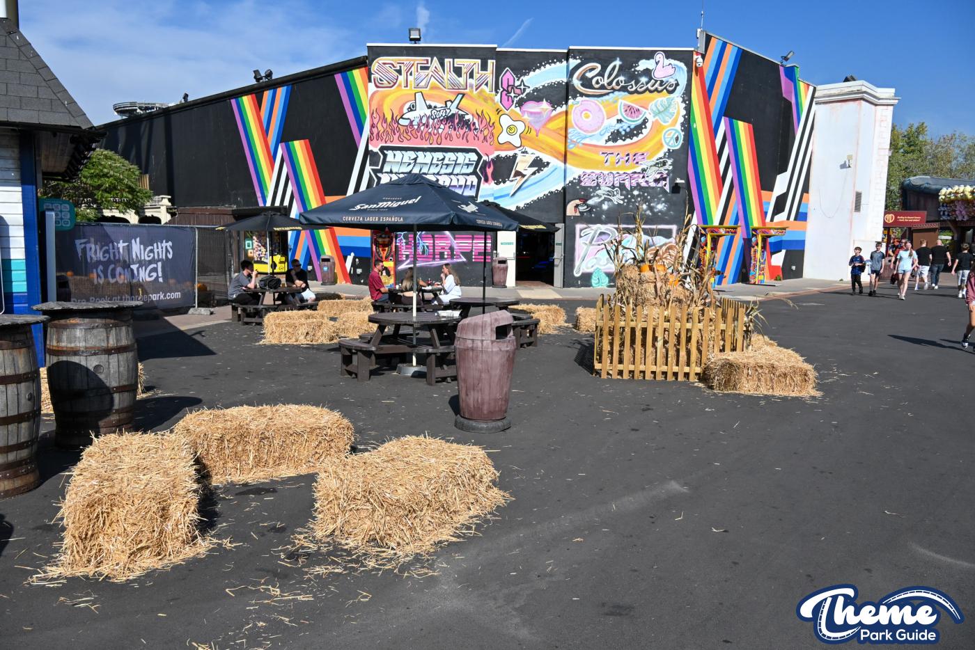 Thorpe Park Fright Nights 2026 Update Tenement Signage, Rebel Ball & More