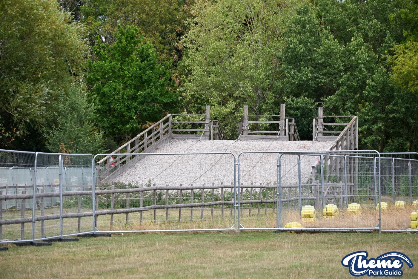 Go Ape Zip Line Tower Demolished at Chessington