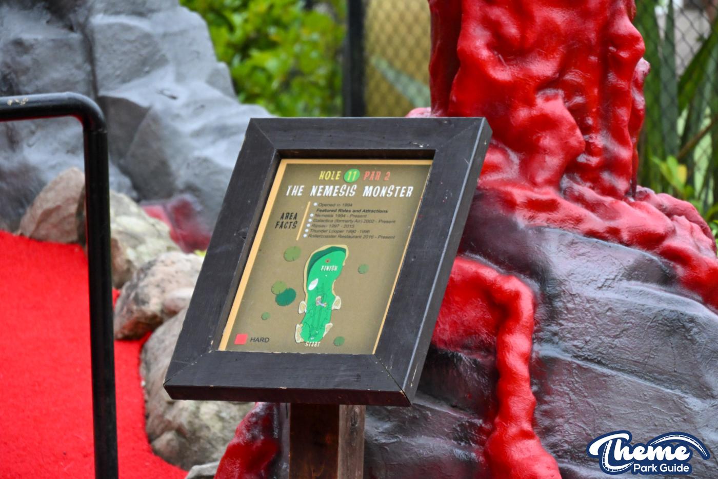 Alton Towers Refreshes Nemesis Extraordinary Golf Hole