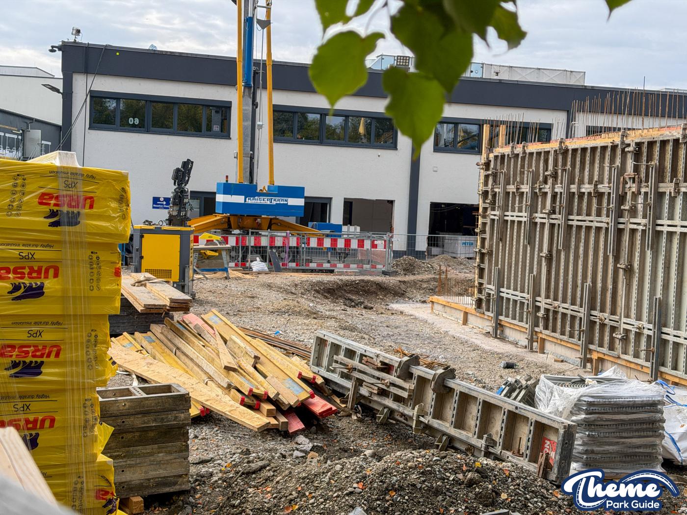 , Euro-Mir Replacement Construction Begins at Europa-Park