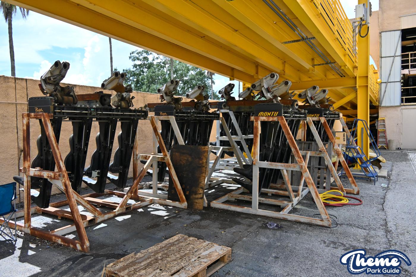 Montu Behind the Scenes Tour -