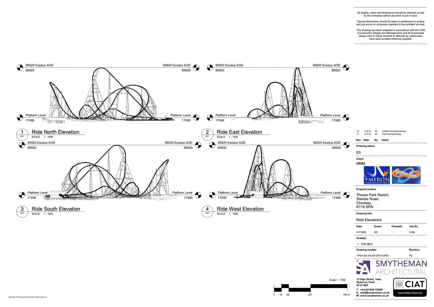 Thorpe Park Submit Project Exodus Plans