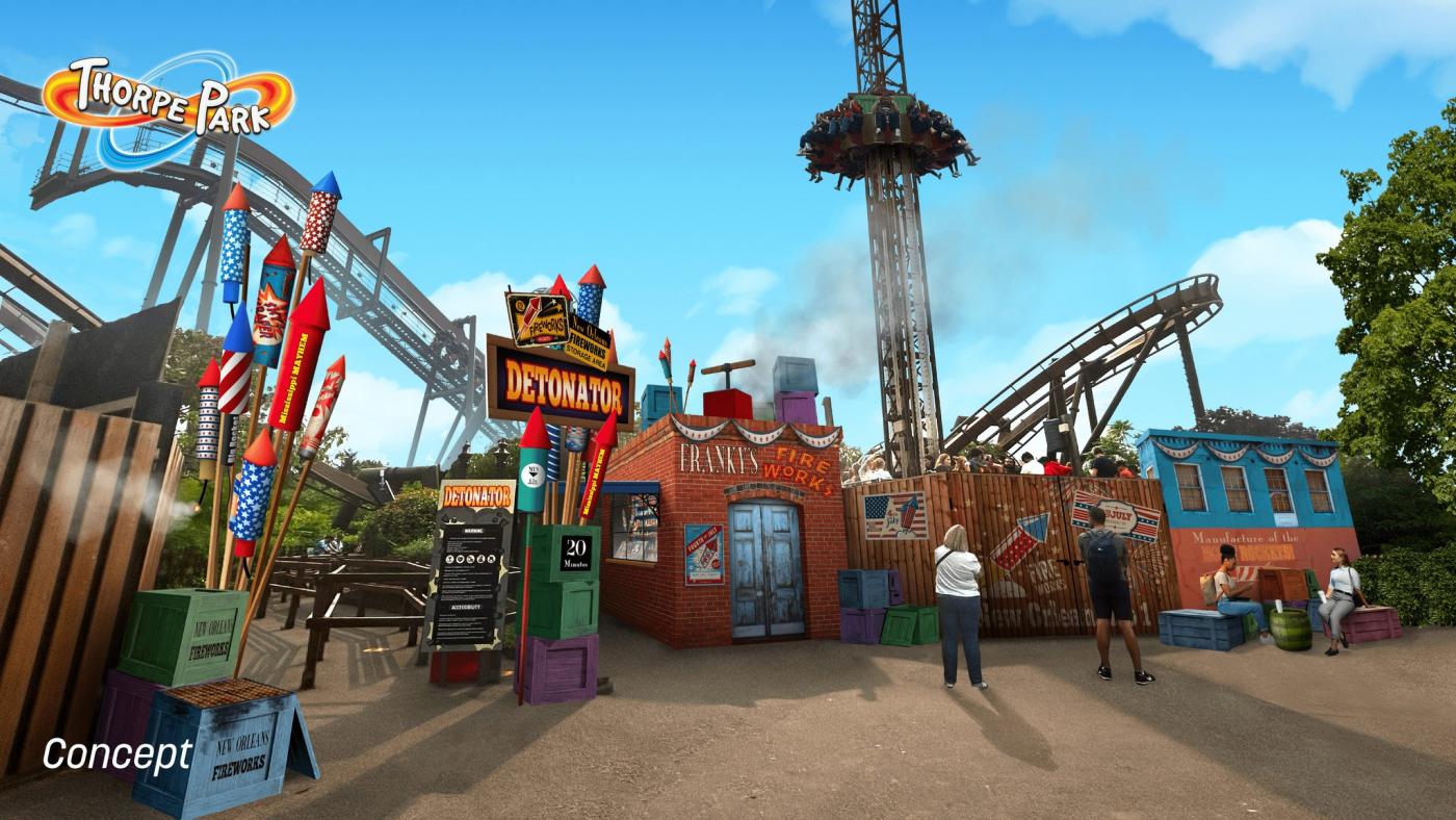 New For 2024 At Thorpe Park Big Easy Boulevard