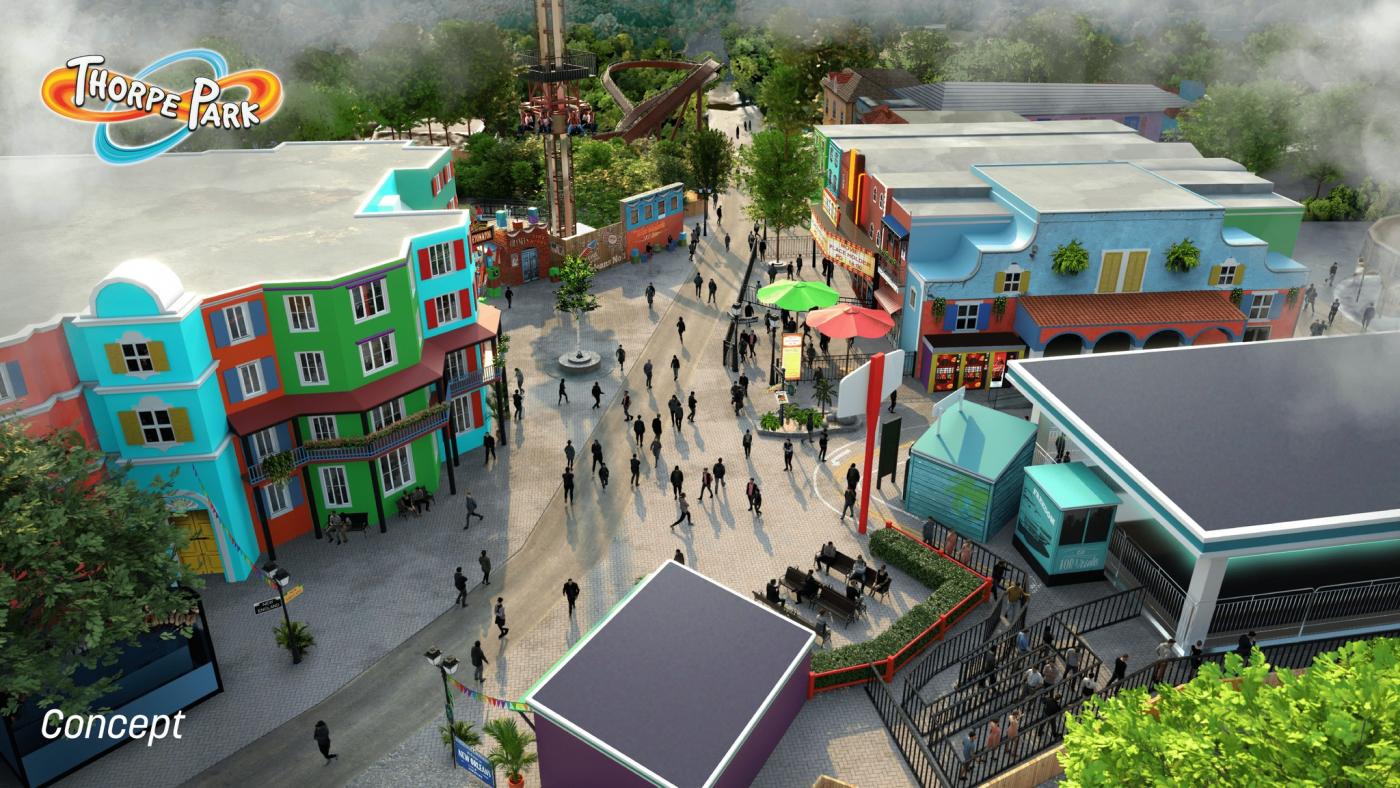 New For 2024 At Thorpe Park Big Easy Boulevard