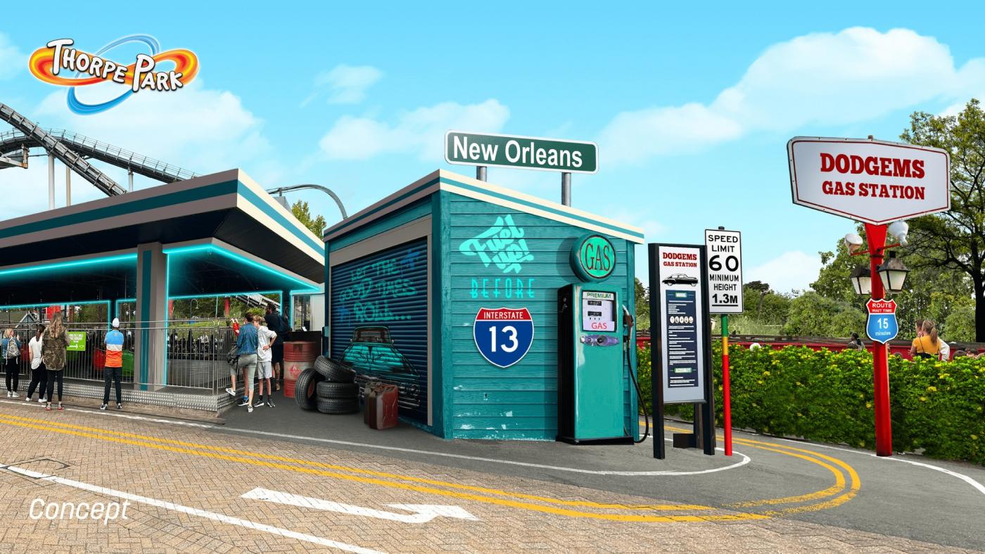 New For 2024 At Thorpe Park Big Easy Boulevard