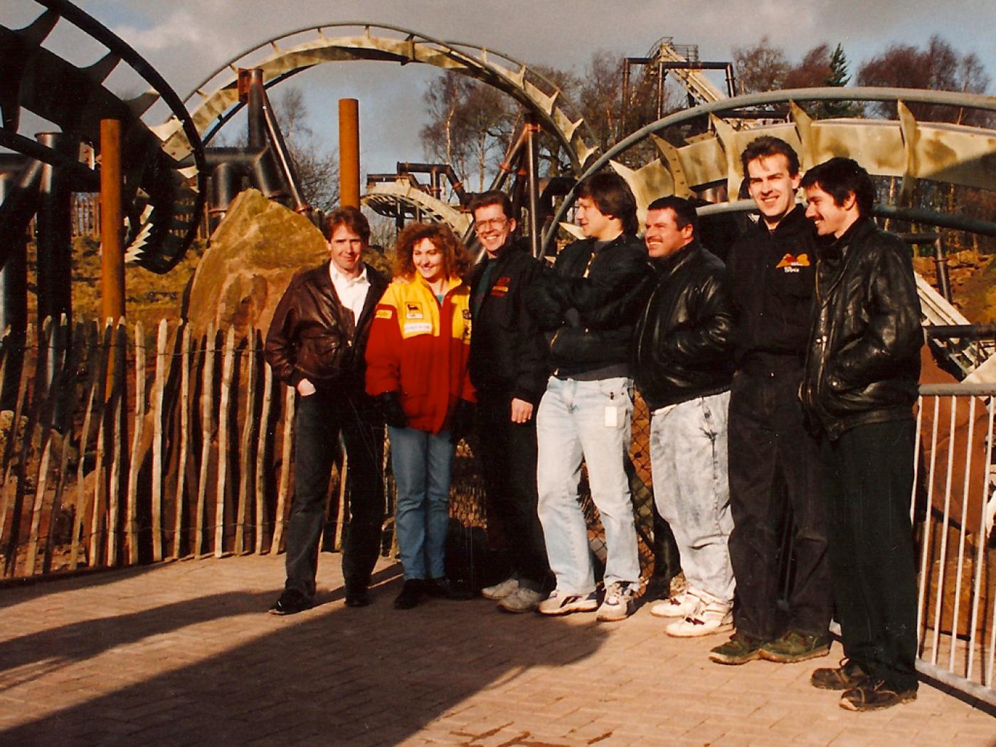 Alton Towers celebrates 30th anniversary of Nemesis