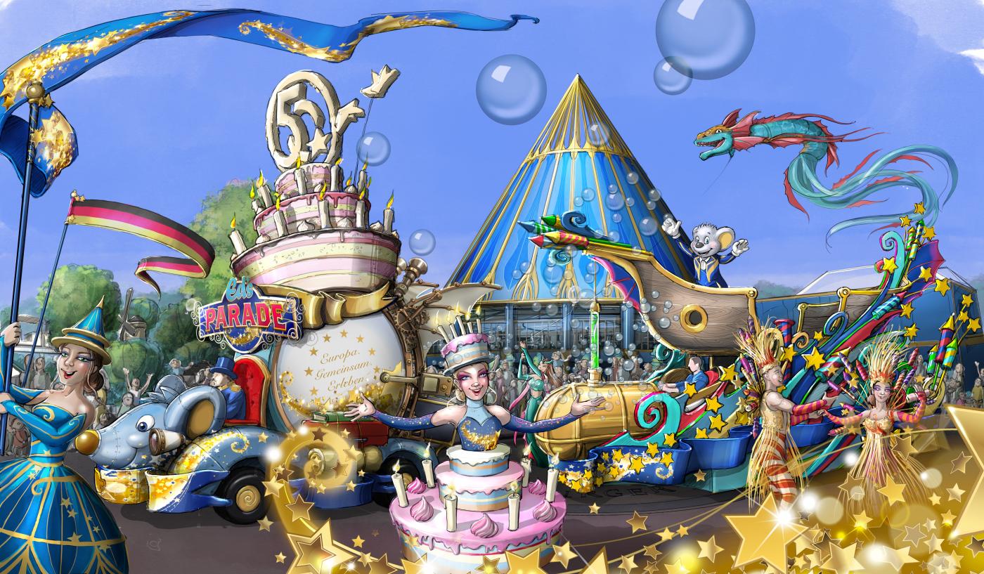 Celebrating under the stars: 50 Years of Europa-Park
