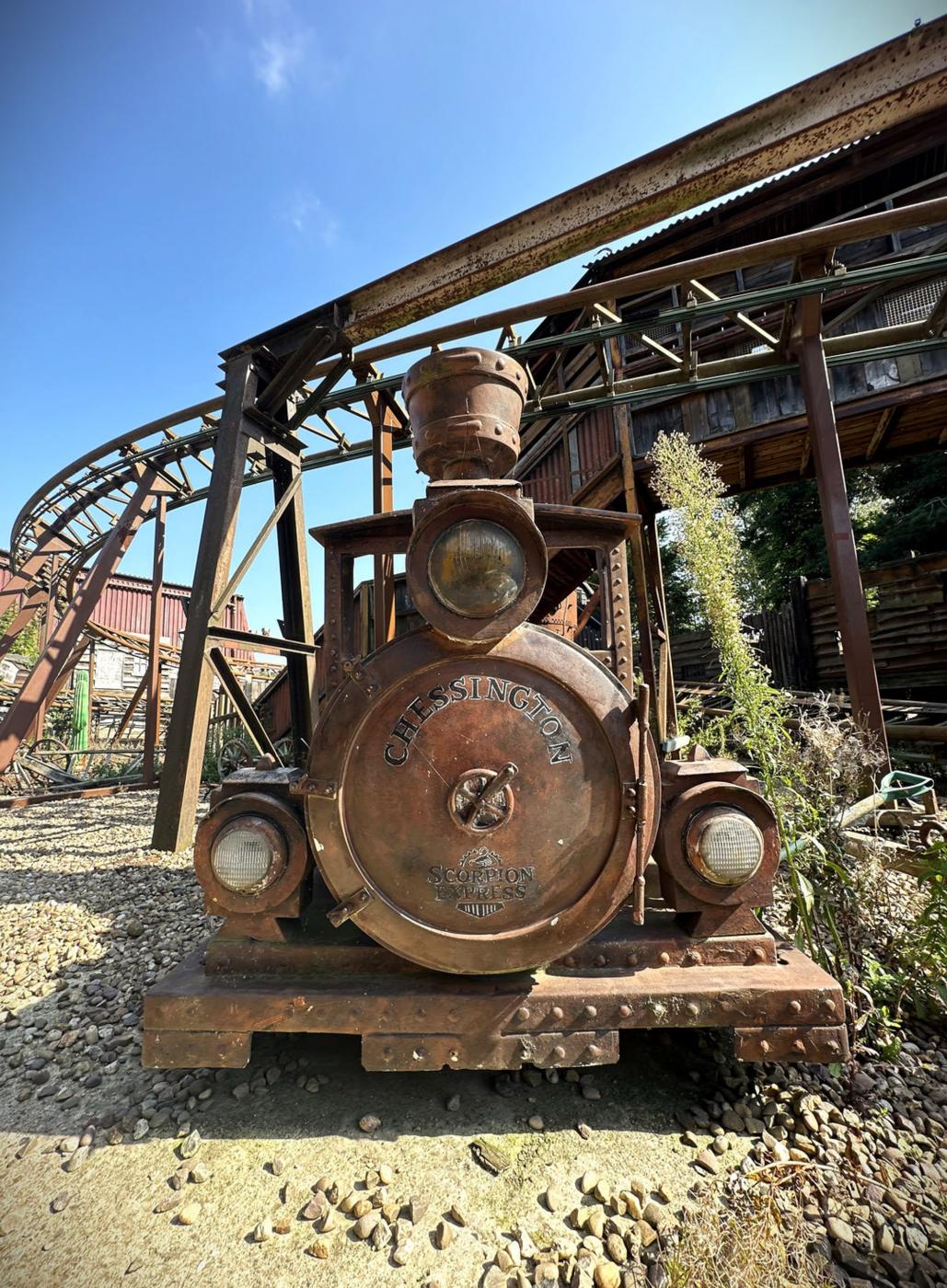 Chessington Scorpion Express Online Auction Bid for Iconic Ride Memorabilia