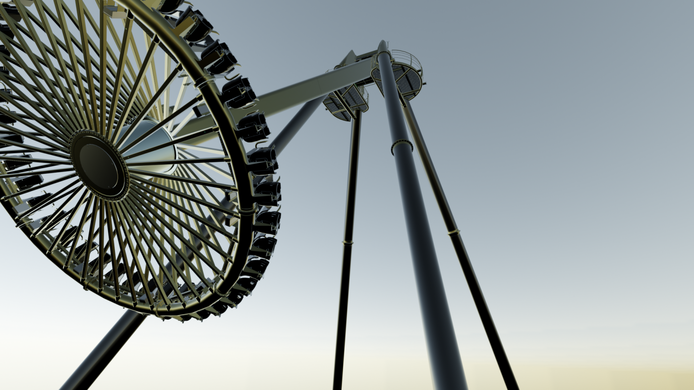 New For 2026 At Blackpool Pleasure Beach 138ft Gyro Swing