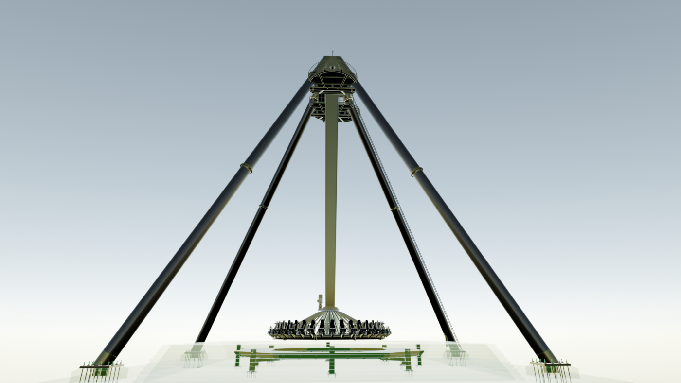 New For 2026 At Blackpool Pleasure Beach 138ft Gyro Swing