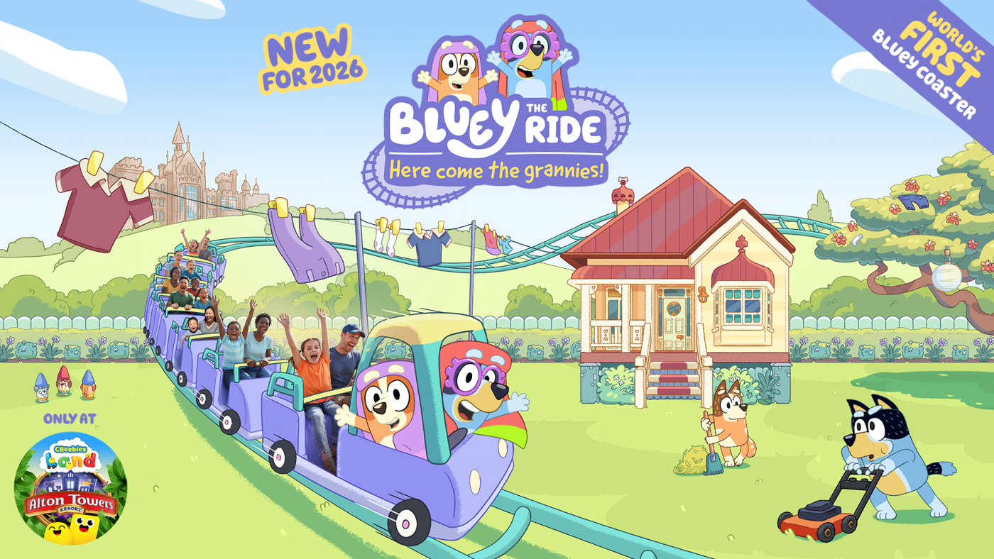 Bluey The Ride: Here Come The Grannies - CBeebies Land