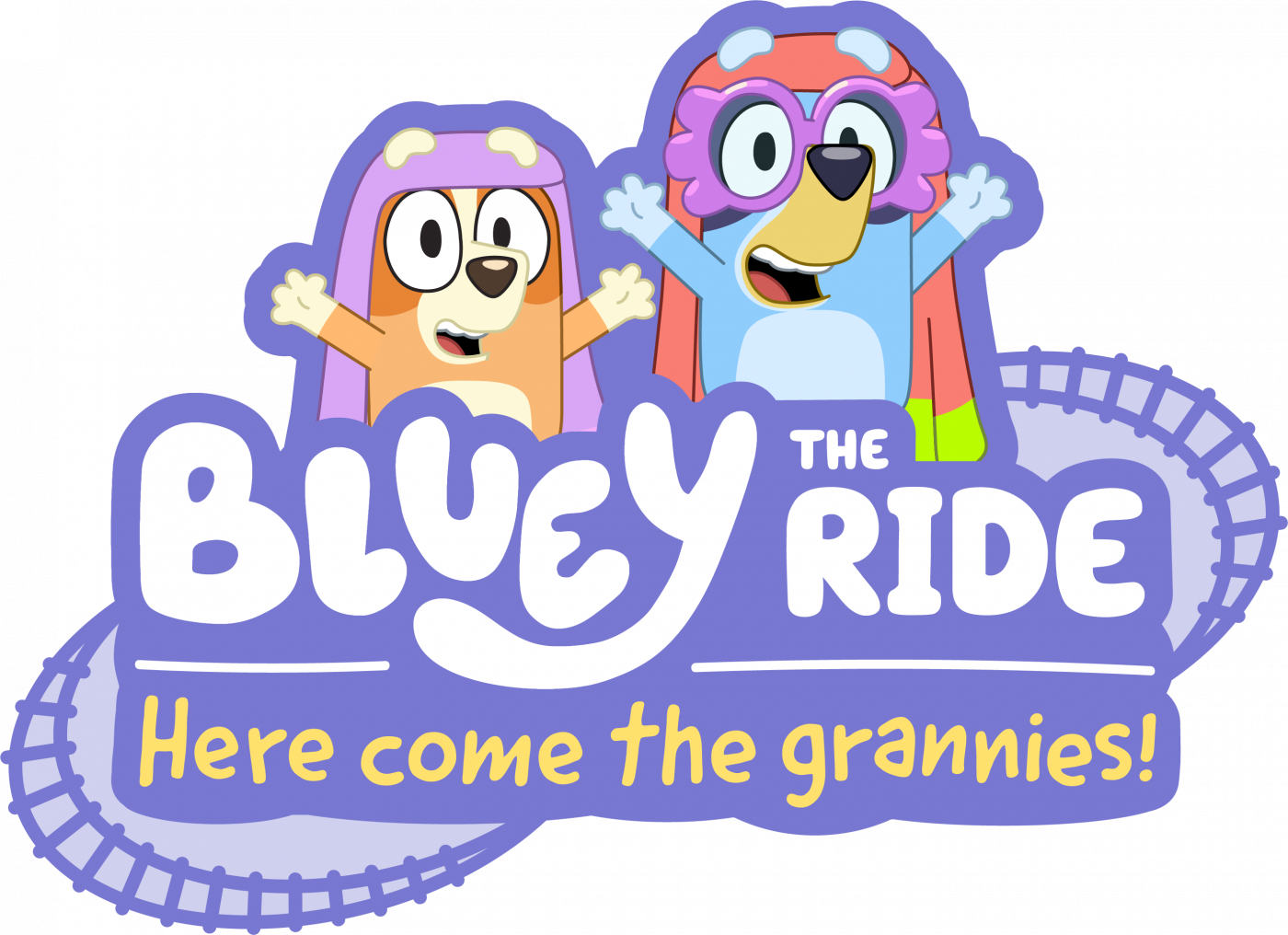 New For 2026 At Alton Towers Bluey the Ride: Here Come the Grannies!
