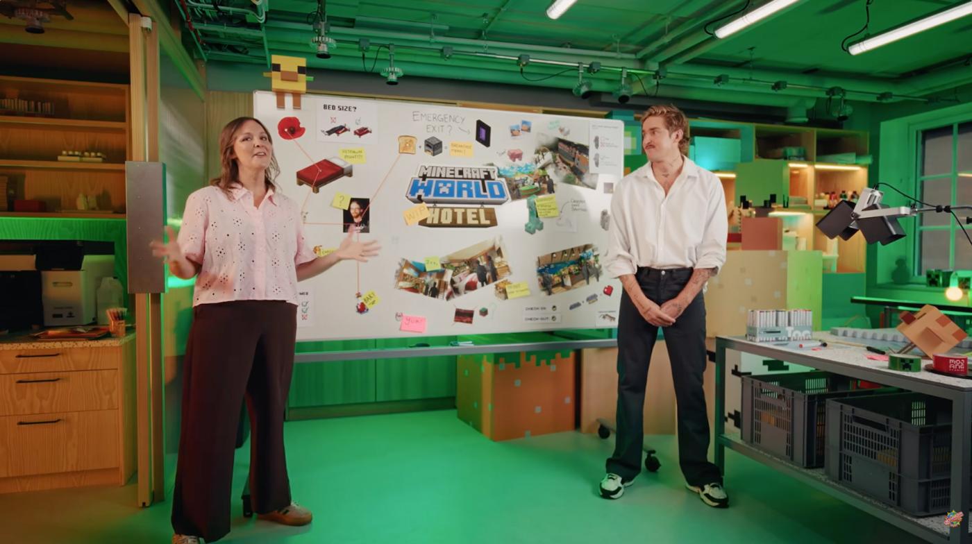 Minecraft World Hotel and Escape the Nether Rollercoaster Revealed for Chessington
