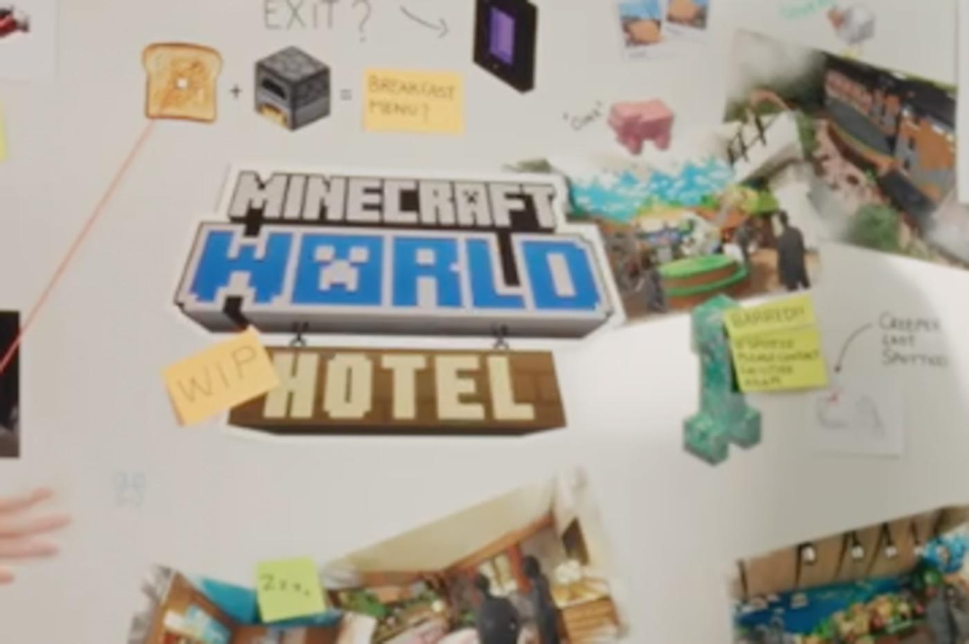Minecraft World Hotel and Escape the Nether Rollercoaster Revealed for Chessington
