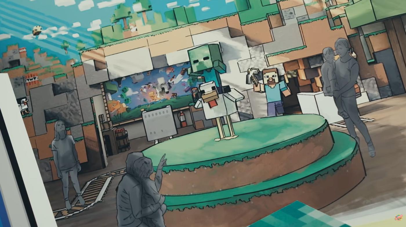 Minecraft World Hotel and Escape the Nether Rollercoaster Revealed for Chessington