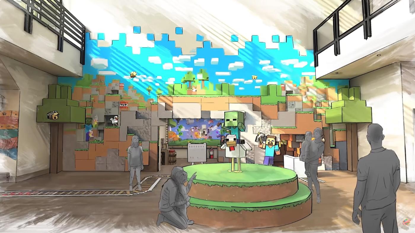 Minecraft World Hotel and Escape the Nether Rollercoaster Revealed for Chessington