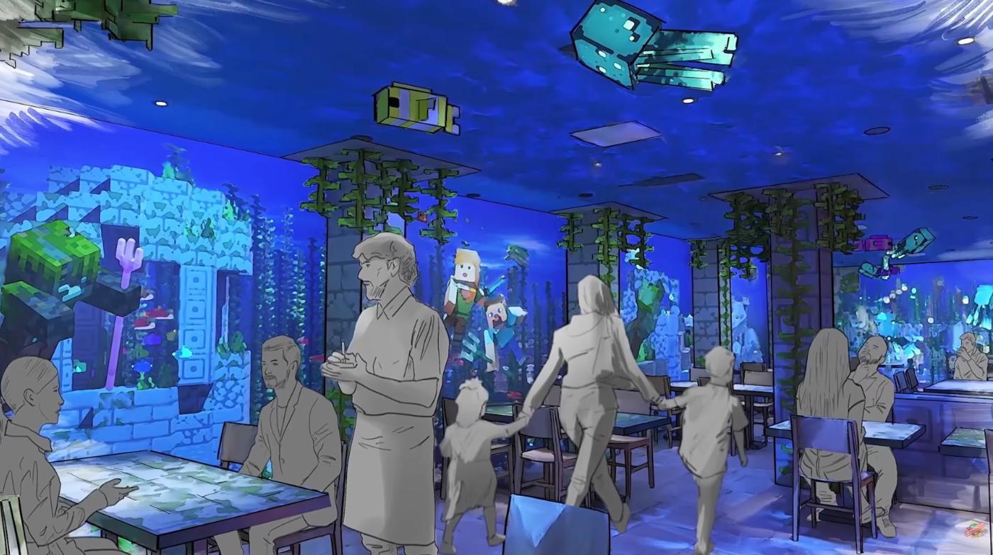 Minecraft World Hotel and Escape the Nether Rollercoaster Revealed for Chessington