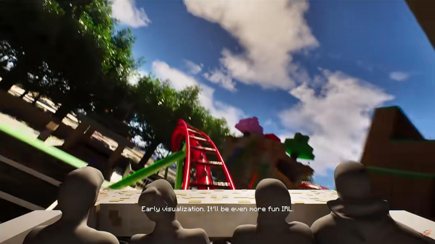 Minecraft World Hotel and Escape the Nether Rollercoaster Revealed for Chessington