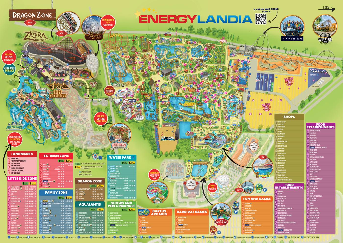 Energylandia 2022 Map
