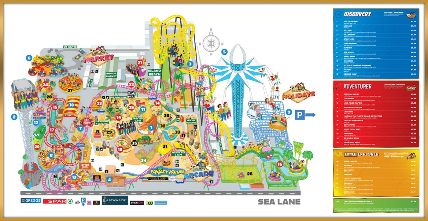 Fantasy Island 2026 Map