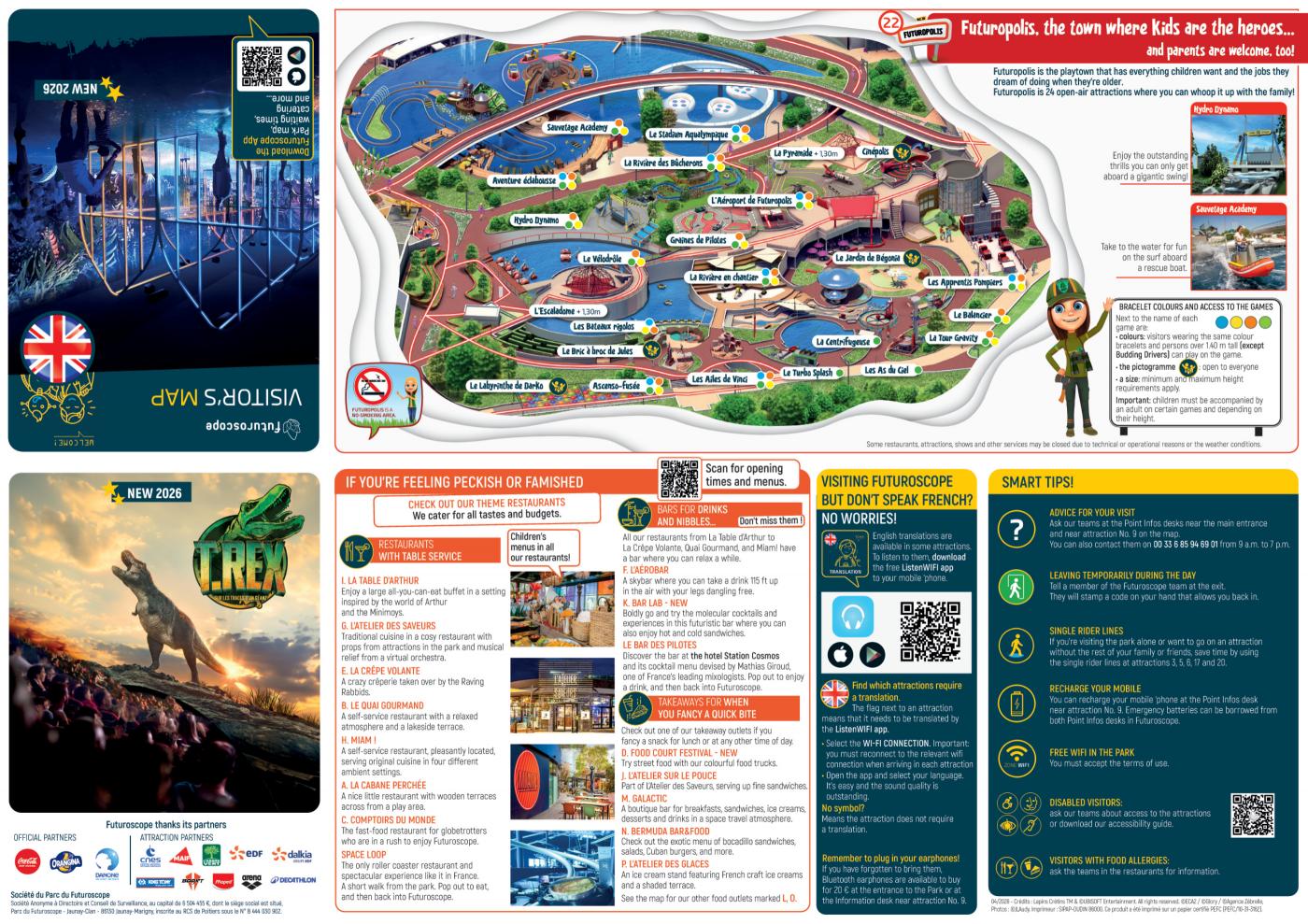 Futuroscope 2026 Map