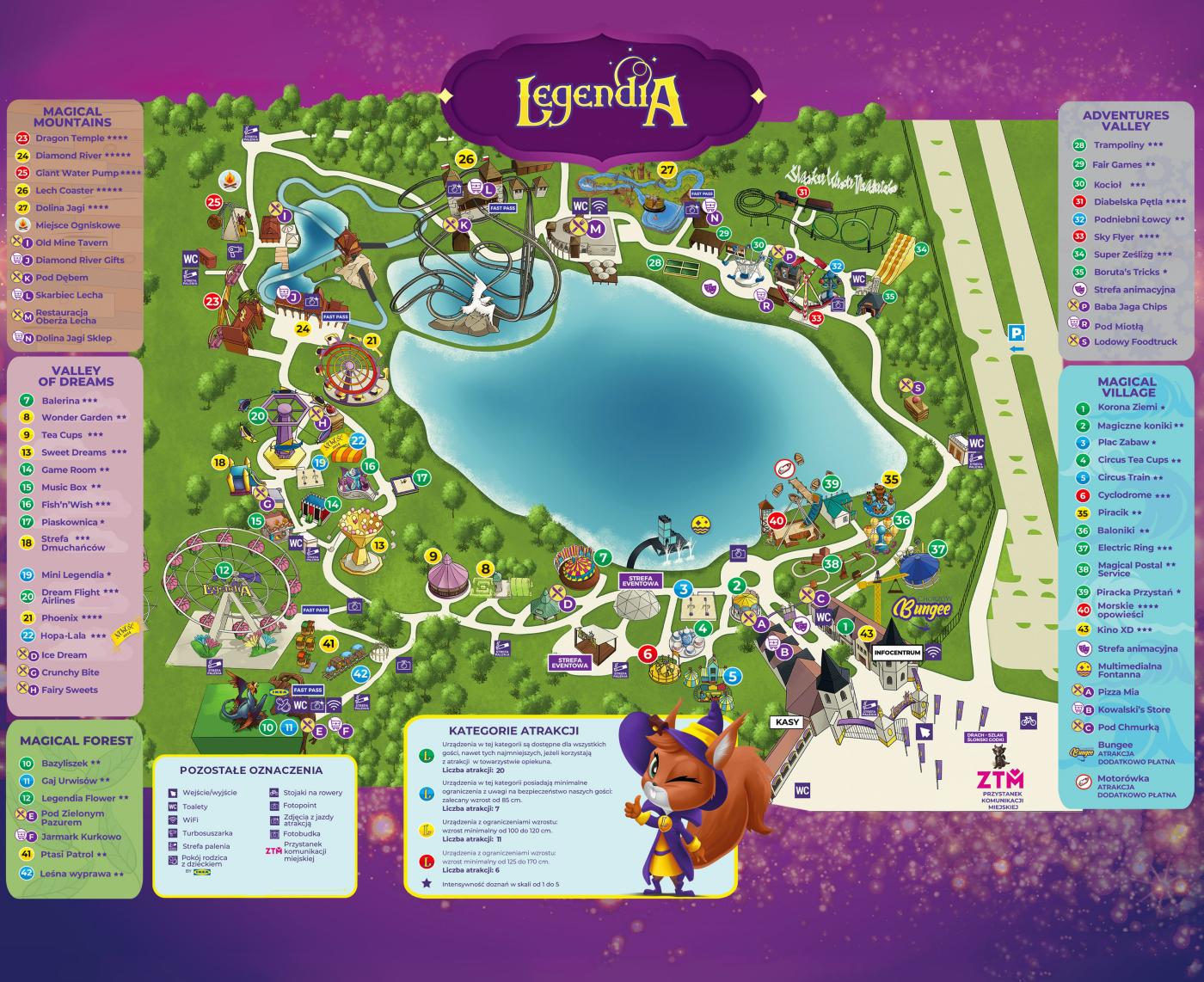 Legendia 2024 Map